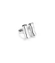 Anillo Ser Natural UNOde50, en metal bañado en plata.