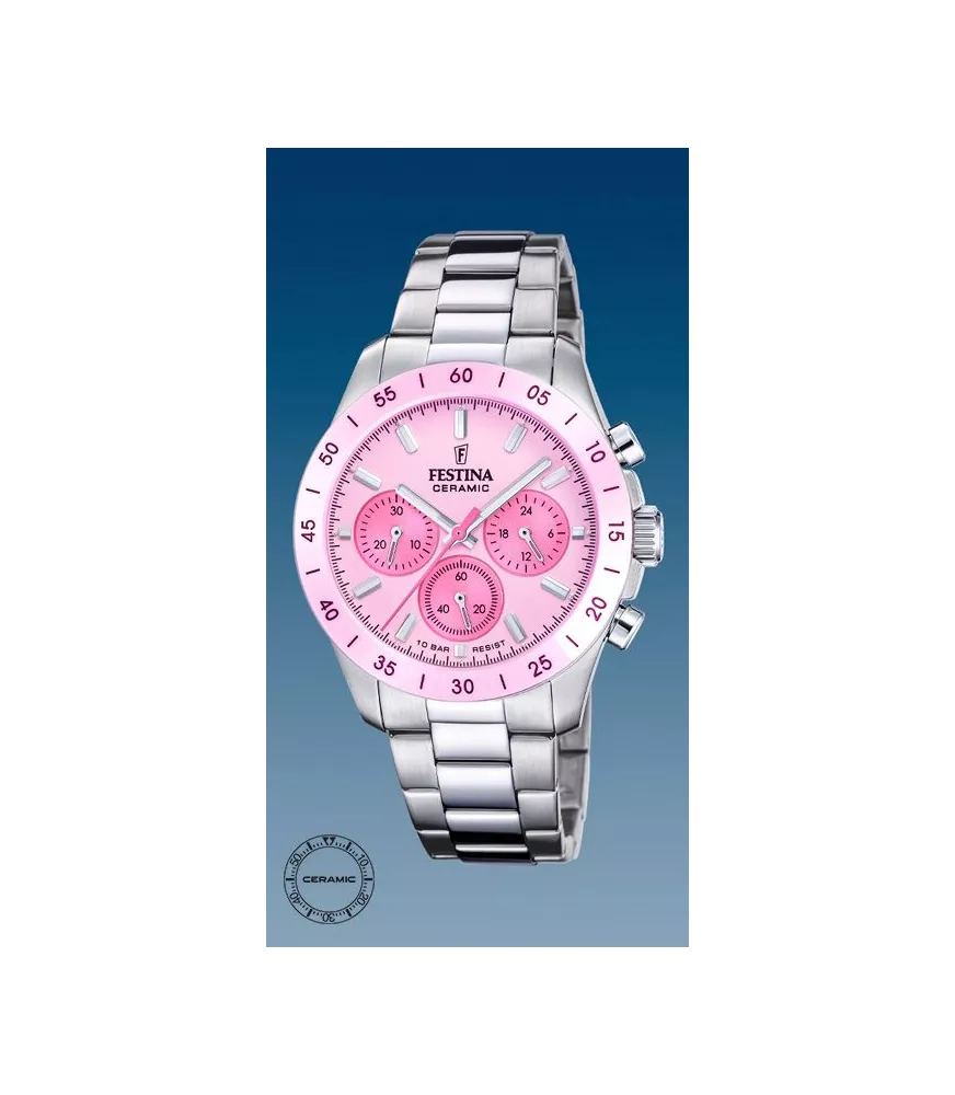 Reloj Festina Ceramic F20693/2, para mujer.