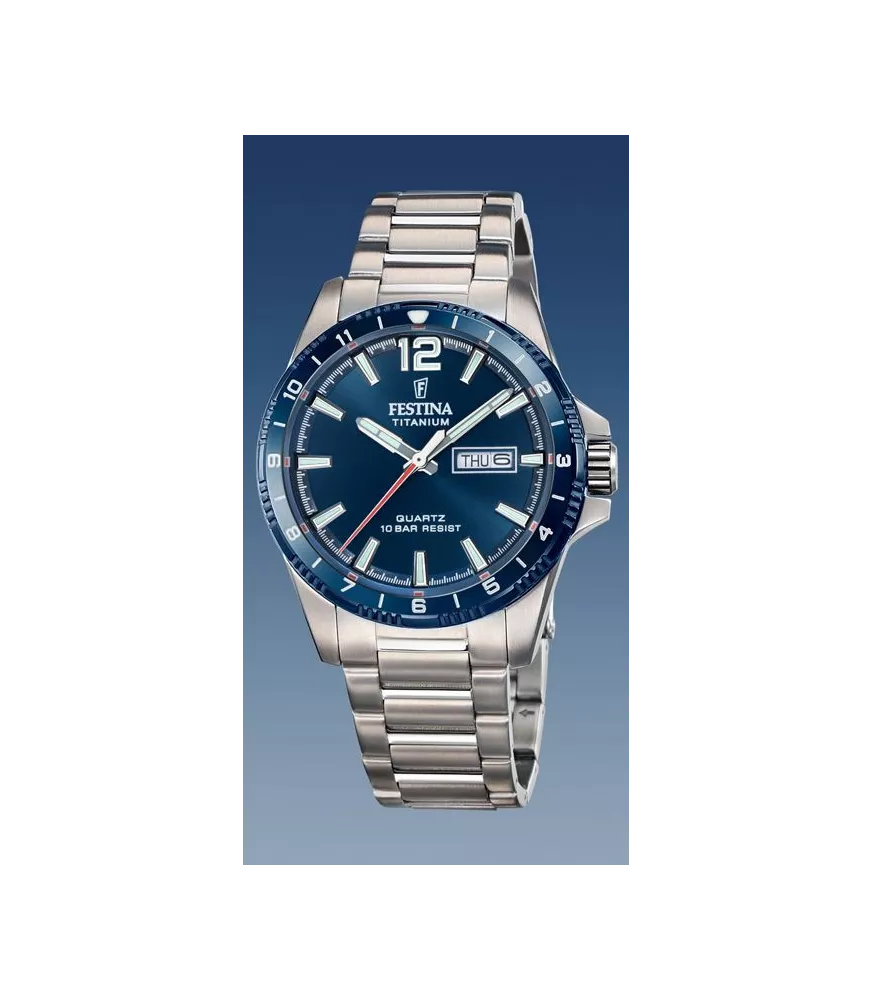 Reloj Festina Titanium F20698/2, para hombre.