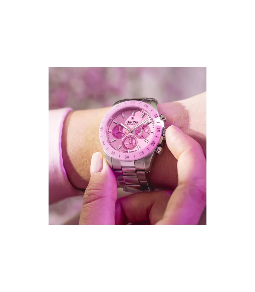 Reloj Festina Ceramic F20693/2, para mujer.