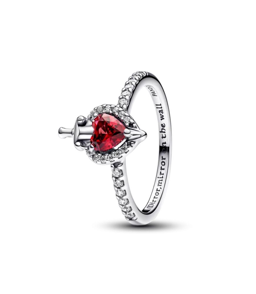 Anillo en plata de ley Reina Malvada Villanos de Disney 