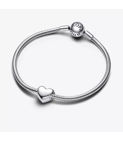 Charm Grabable en plata de ley Corazón Be Love