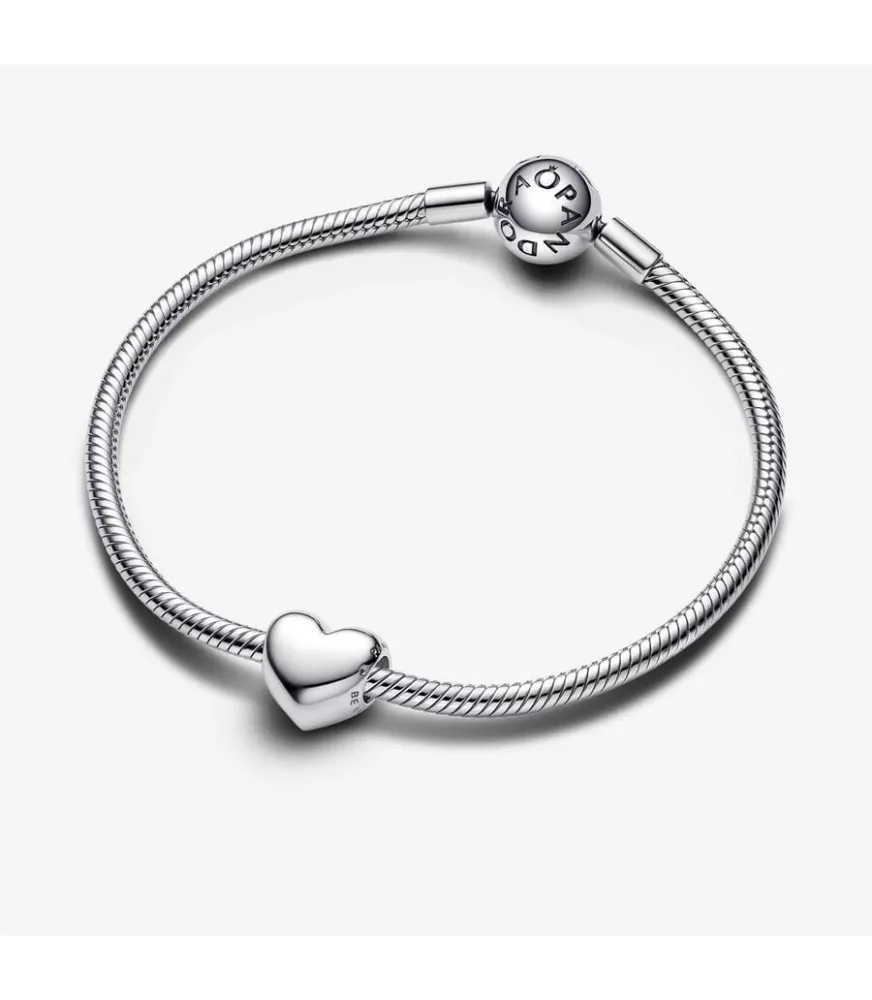 Charm Grabable en plata de ley Corazón Be Love