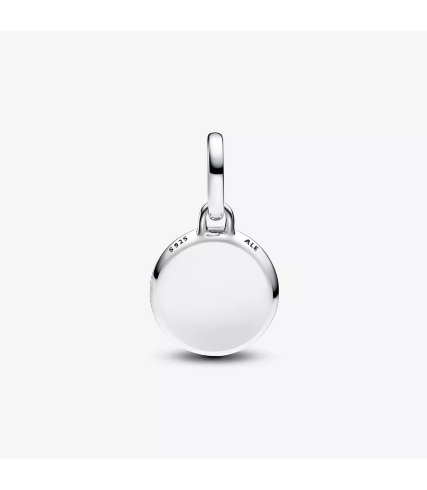 Charm Mini Medallón Grabable Pandora ME en plata de ley Rojo 