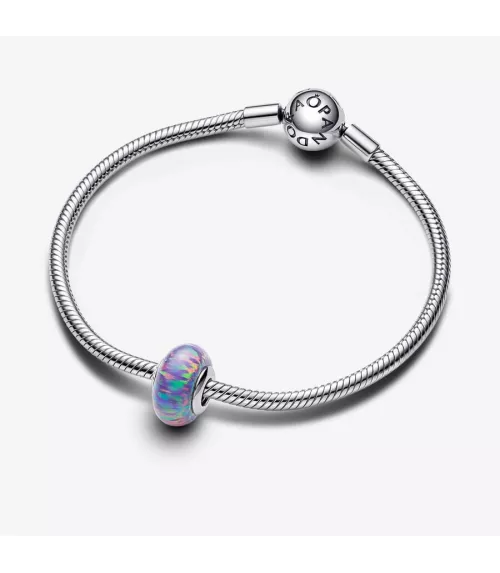 Charm Colgante Divisible en plata de ley y con un recubrimiento en oro de 14k Esposas que se abren