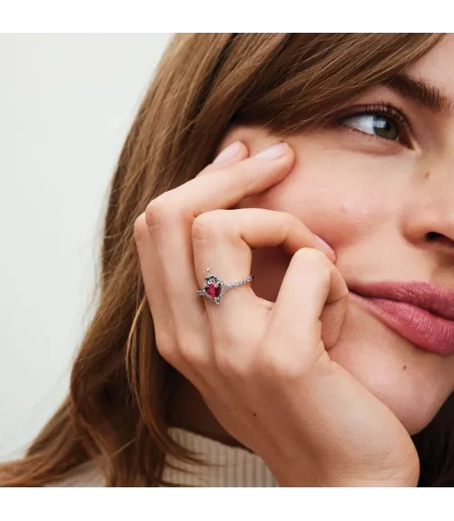 Anillo en plata de ley Reina Malvada Villanos de Disney 