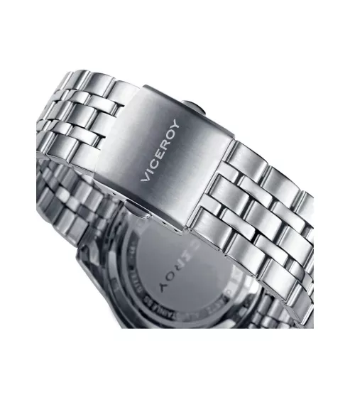 Reloj Viceroy hombre, cuarzo, analógico, 3 agujas y cronógrafo.