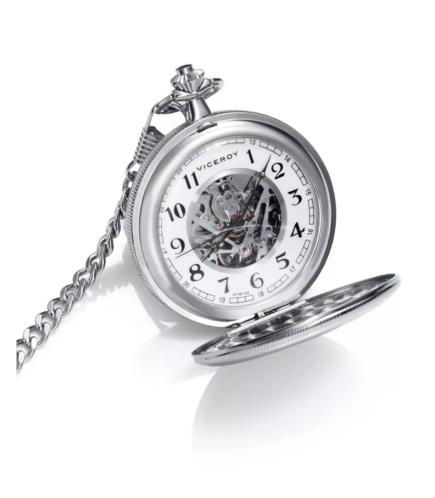 Reloj Viceroy hombre de bolsillo, automático, analógico y 3 agujas.
