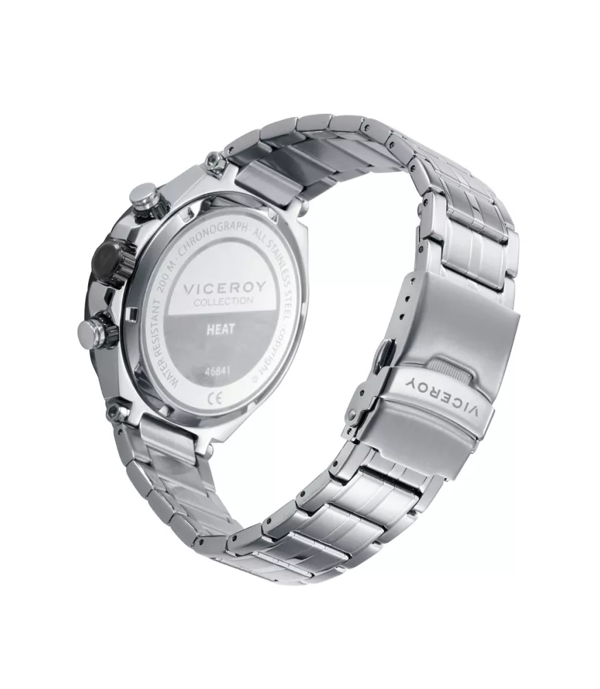 Reloj Viceroy hombre, cuarzo, analógico, 3 agujas y cronógrafo.