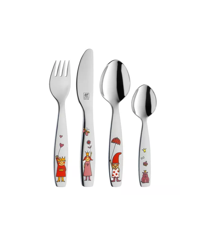 Cubiertos de acero "Princesa Emilie". LU6110