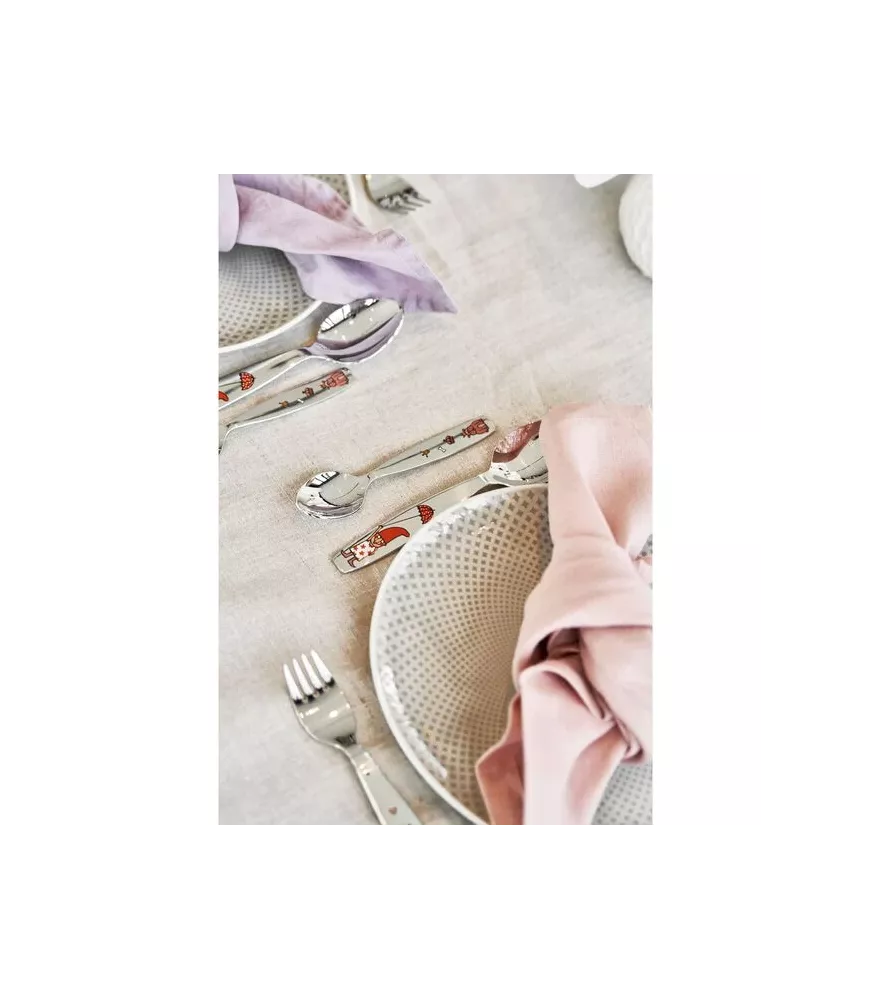 Cubiertos de acero "Princesa Emilie". LU6110