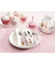 Cubiertos de acero "Princesa Emilie". LU6110