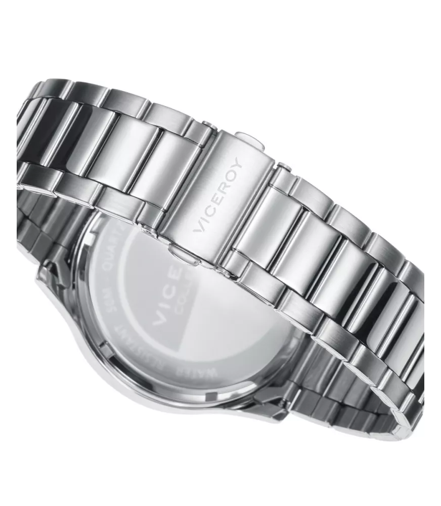 Reloj Viceroy hombre, cuarzo, analógico, 3 agujas. 401185-53