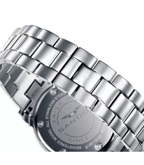 Cuarzo Suizo, 3 agujas y calendario .