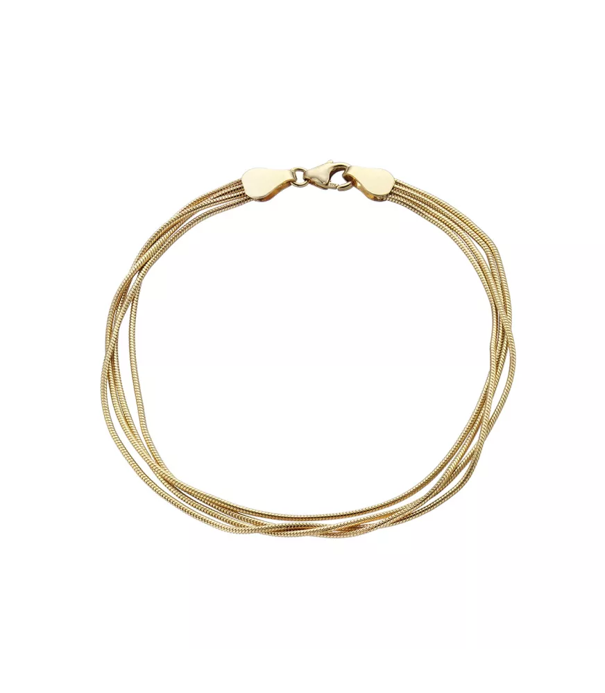 Pulsera Piccola, de Duran Exquse en plata dorada. 00512847