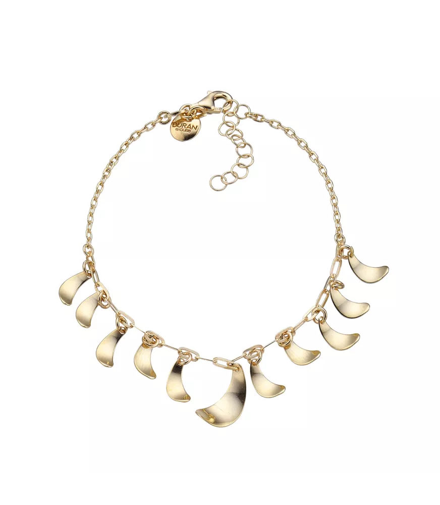 Pulsera Piccola, de Duran Exquse en plata dorada. 00512505