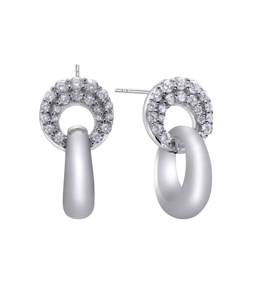 Pendientes Pretty, de Duran Exquse en plata. 00512783