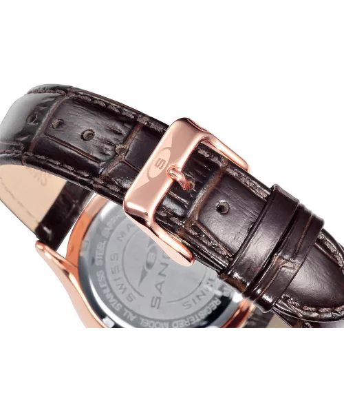 Cuarzo Suizo, 3 agujas, calendario  y multifunción.