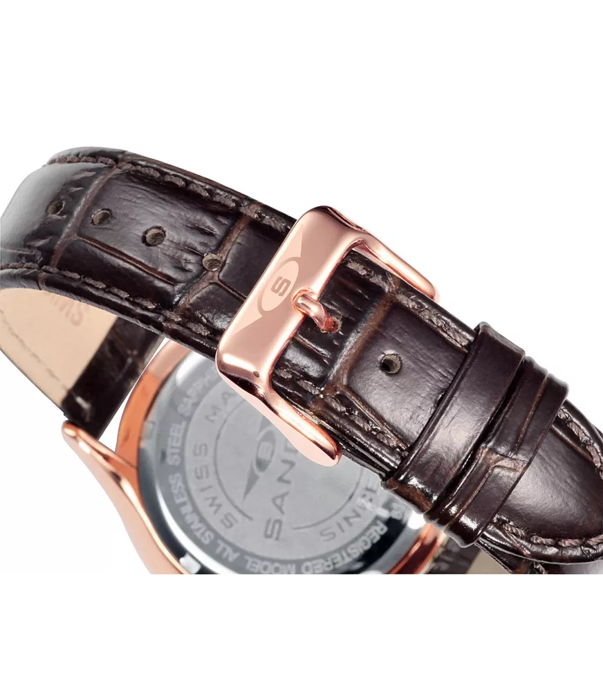 Cuarzo Suizo, 3 agujas, calendario  y multifunción.