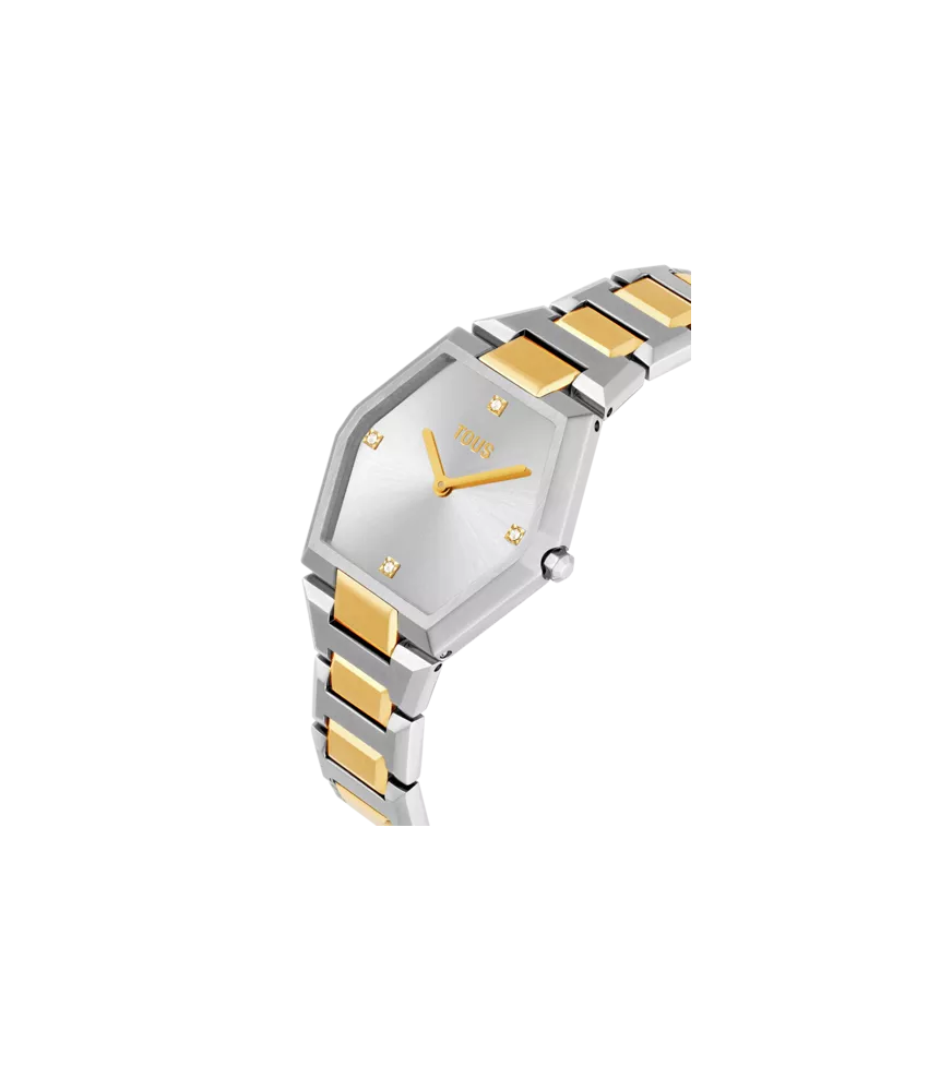RELOJ TOUS KARAT SS/IPG BICOLOR PARA MUJER 3000136700