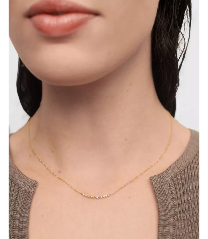 Collar Lotus, P D Paola, colección Básicos de joyeria.