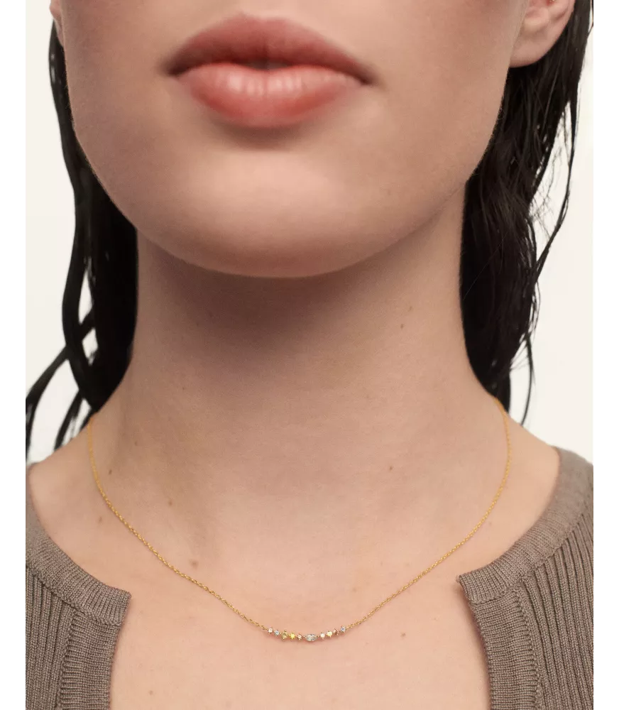 Collar Lotus, P D Paola, colección Básicos de joyeria.