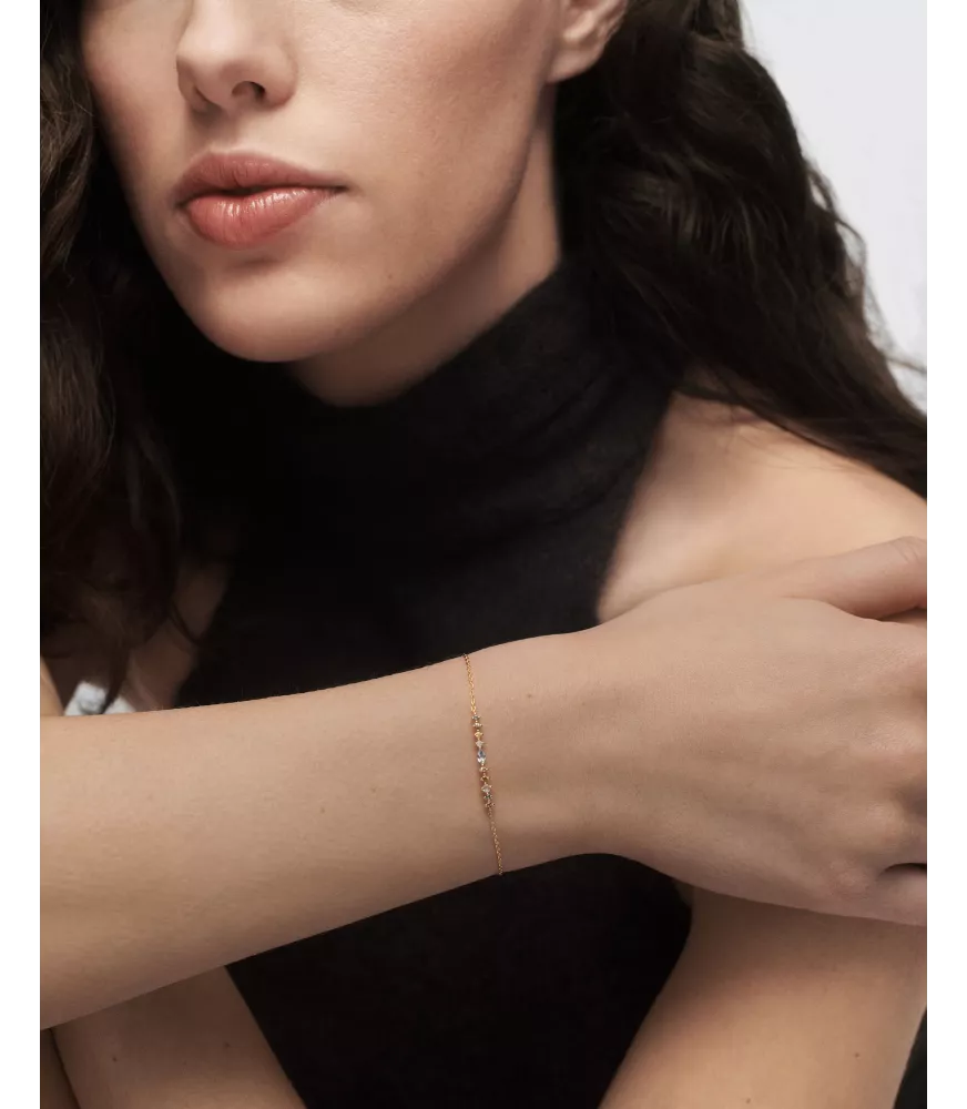 Pulsera Lotus, P D Paola, colección Básicos de joyeria.