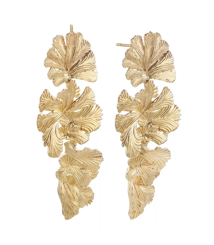 Pendientes Heritage, de Duran Exquse en plata dorada. 00511920