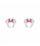 Pendientes Disney Minnie Mouse Silueta, en acero
