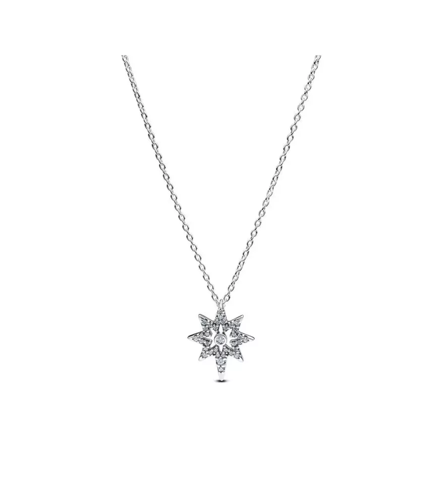 Collar en plata de ley Estrella Polar