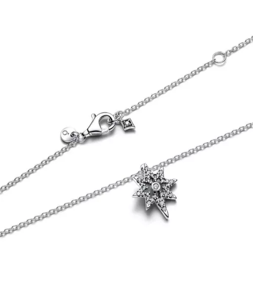 Collar en plata de ley Estrella Polar