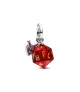 Charm colgante en plata de ley Dado Club del Fuego Infernal de Stranger Things 