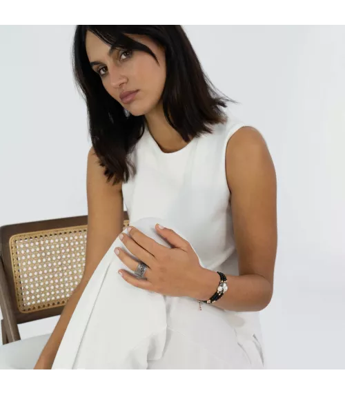 Pulsera Sunfield Noah Berla, en plata de ley. PU065113