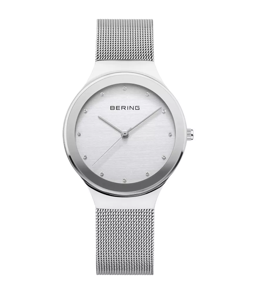 RELOJ MUJER BERING PLATEADO CLÁSICO 12934-000