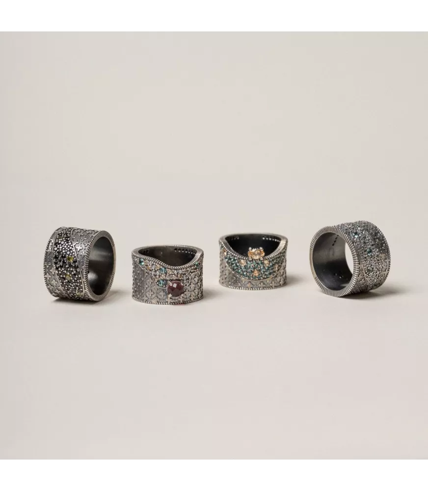 Anillo Sunfield Harmonía Skyen plata y circonitas. AN064892/22