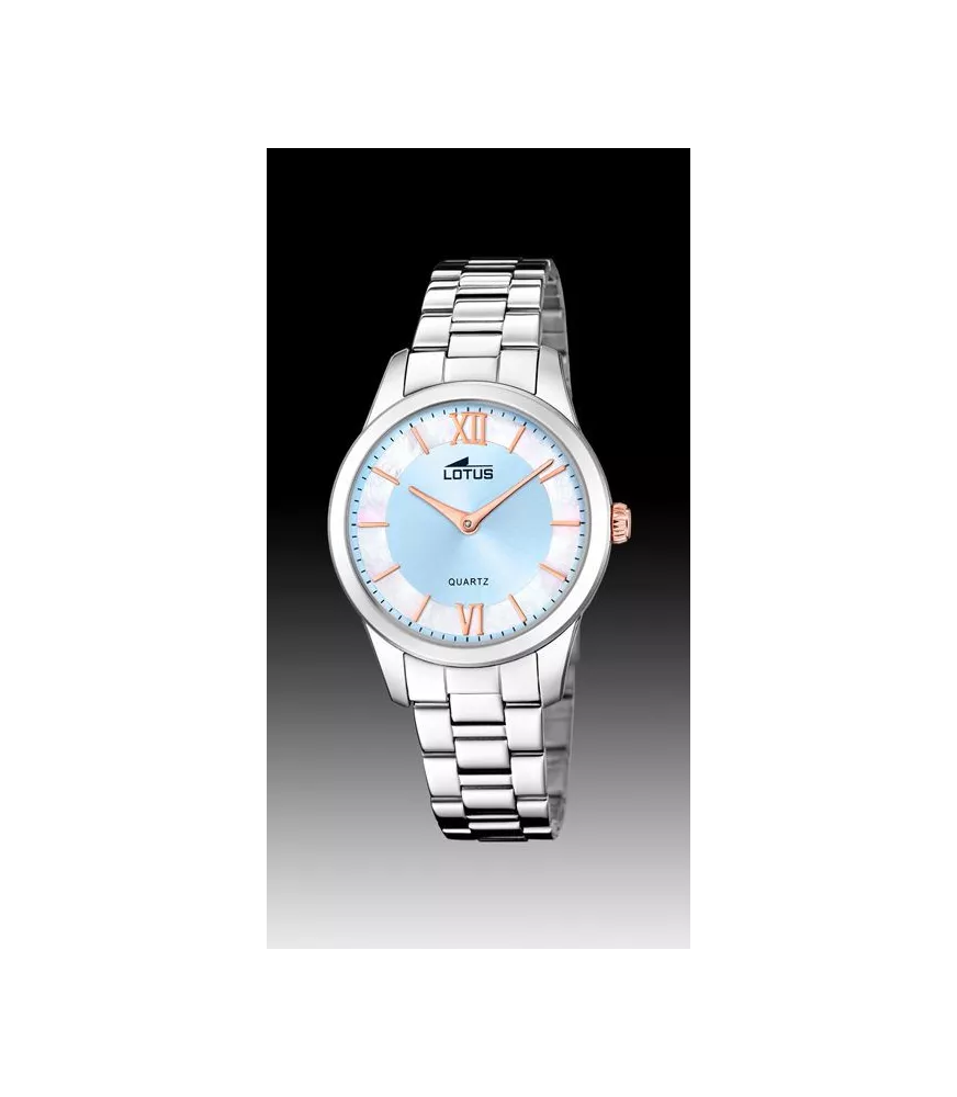Reloj Lotus Trendy mujer, cuarzo ,analógico y 2 agujas.