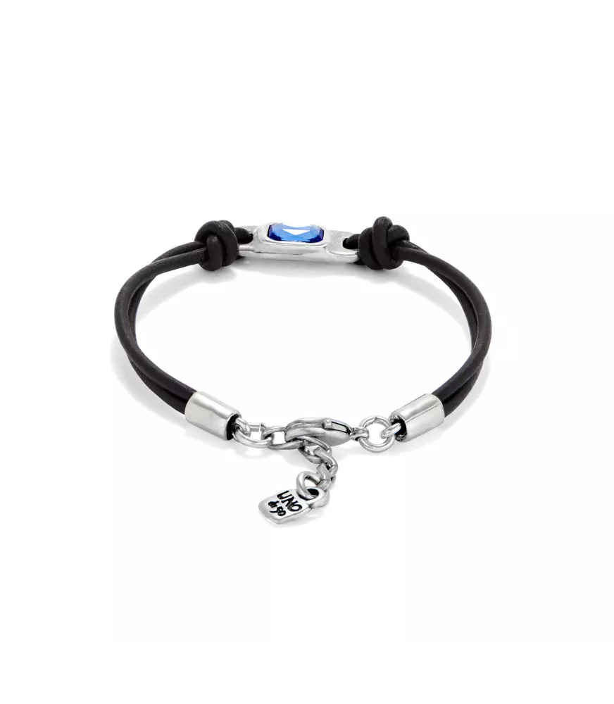 Pulsera Ser Magnética Unode50, en metal bañado en plata.