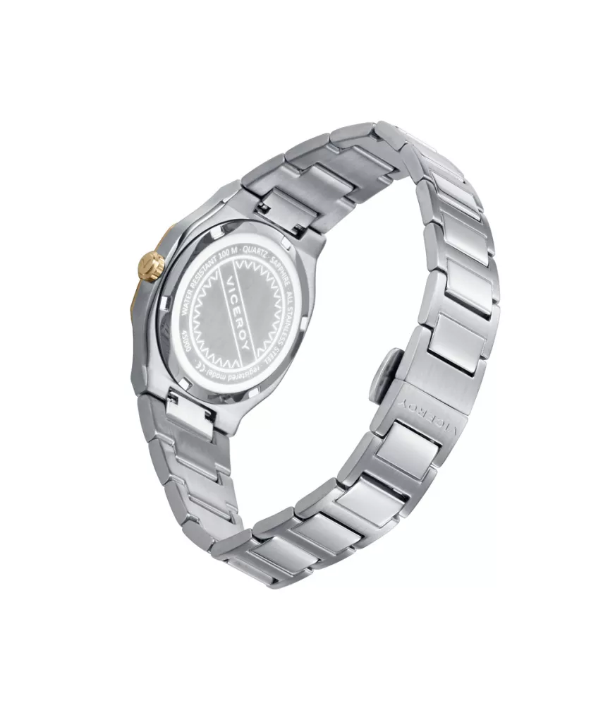 Reloj Viceroy mujer, cuarzo, analógico, 2 agujas y calendario.