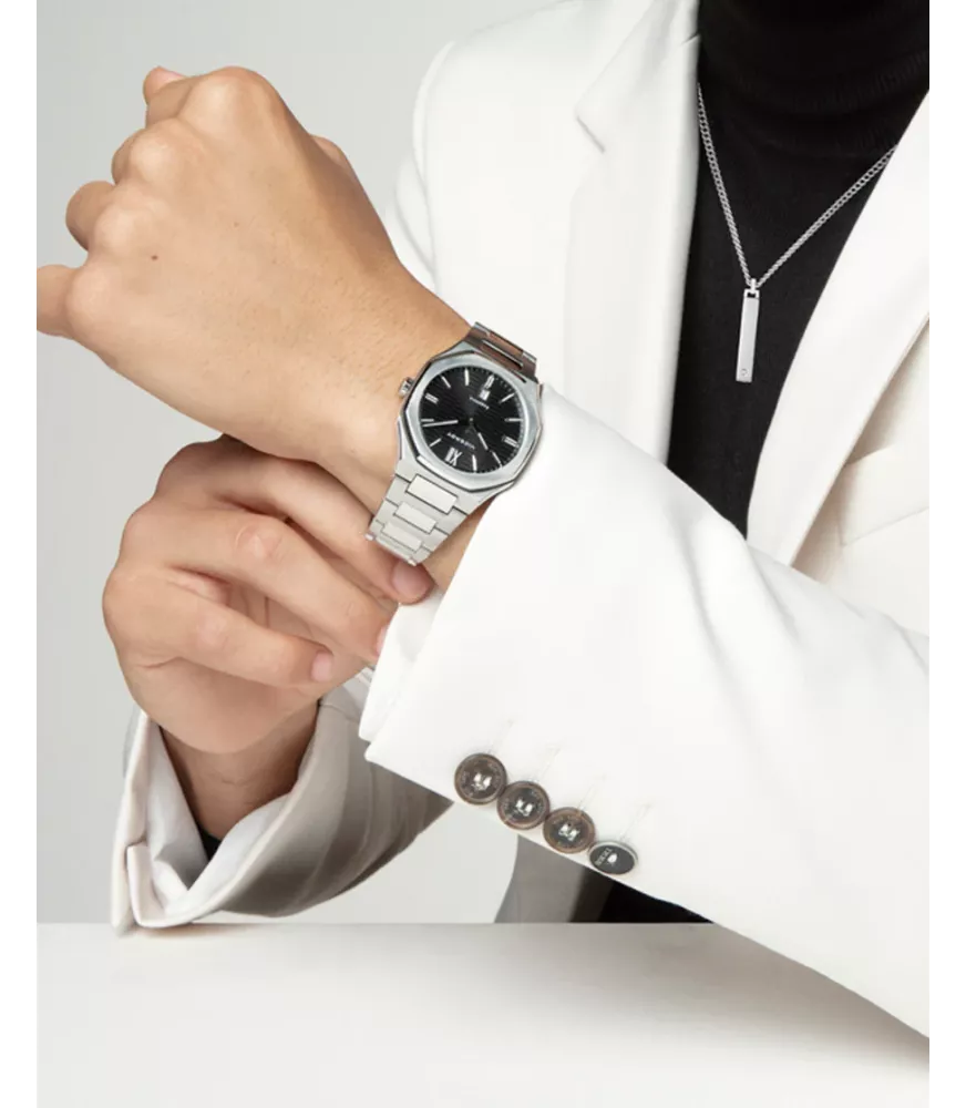 Reloj Viceroy hombre, cuarzo, analógico, 2 agujas y calendario.