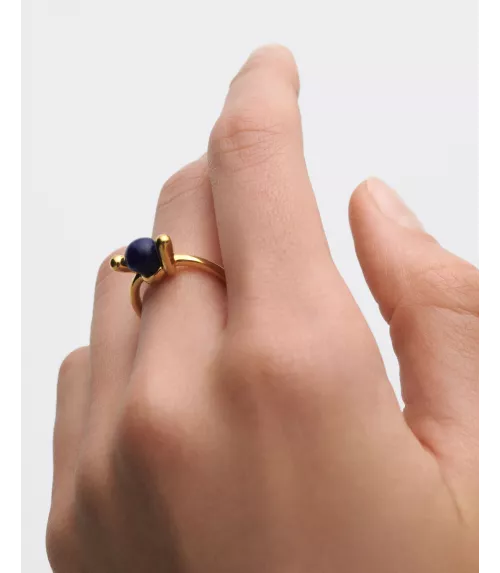 Anillo Sodalita Nexus, P D Paola, colección Twist.