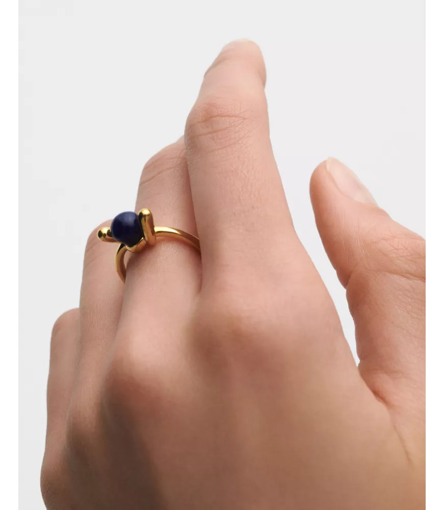 Anillo Sodalita Nexus, P D Paola, colección Twist.