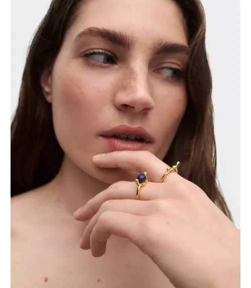 Anillo Sodalita Nexus, P D Paola, colección Twist.