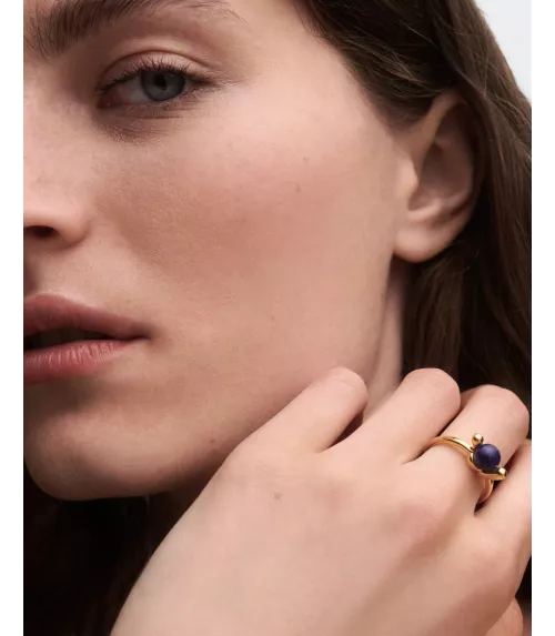 Anillo Sodalita Nexus, P D Paola, colección Twist.