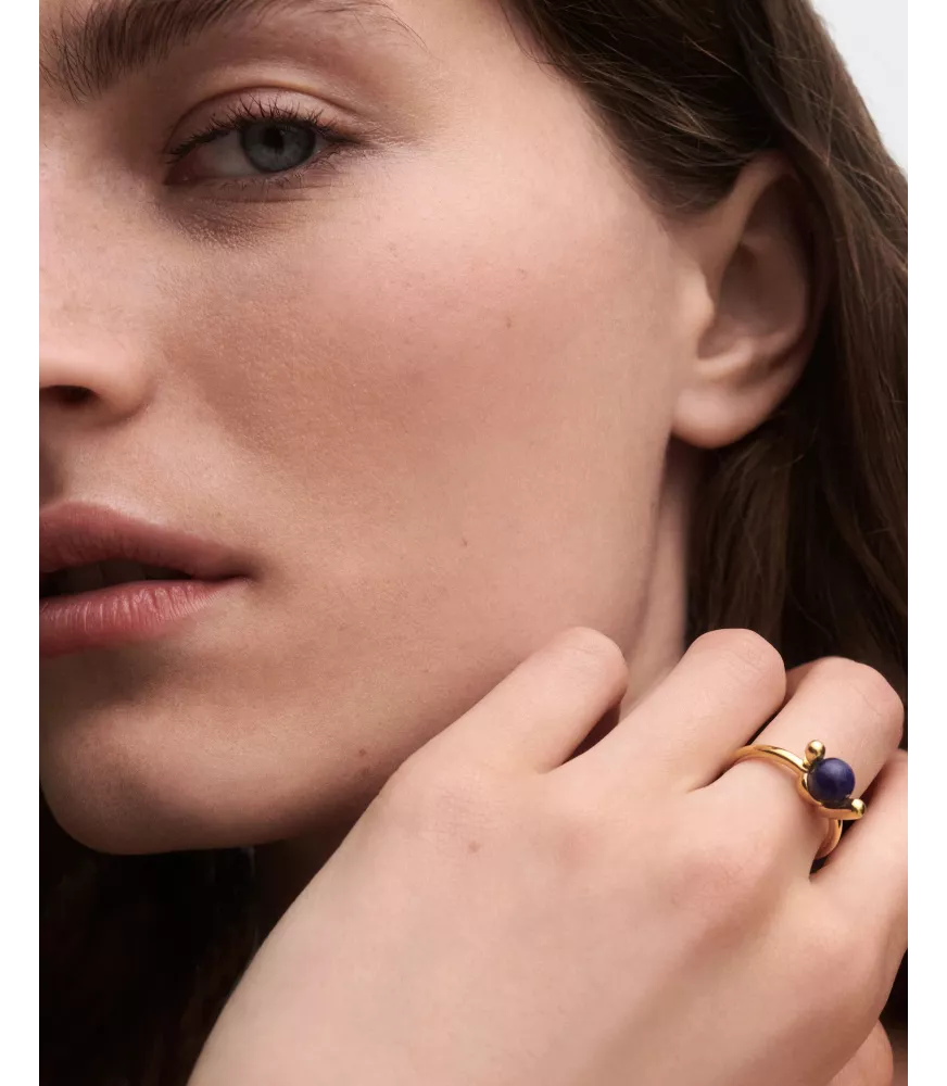 Anillo Sodalita Nexus, P D Paola, colección Twist.