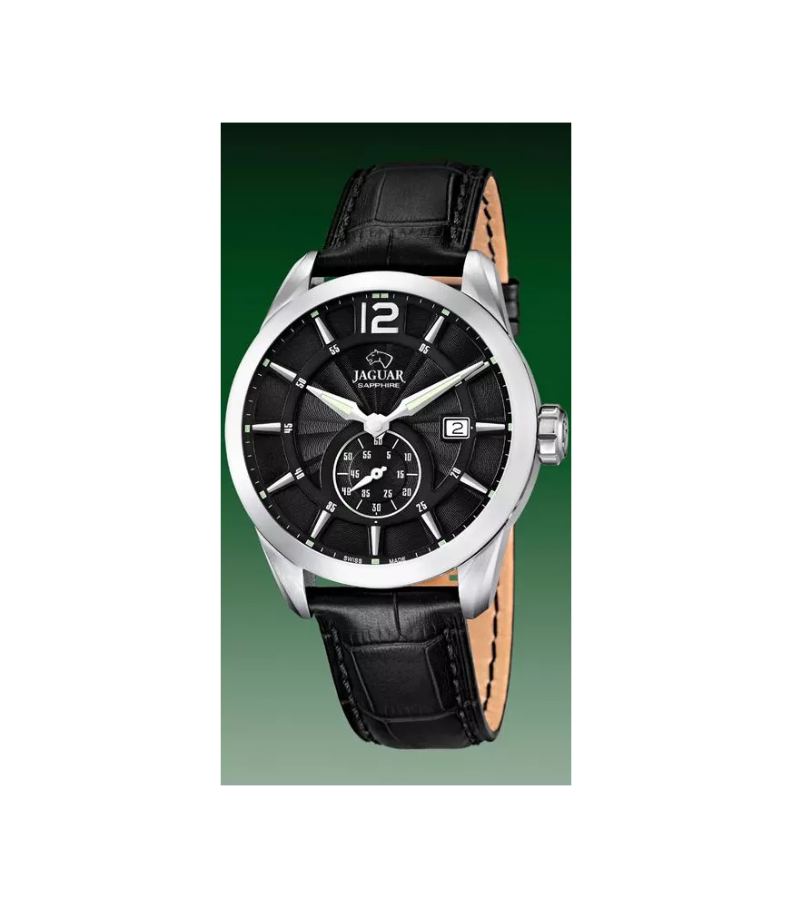Reloj Jaguar Acamar hombre, cuarzo suizo ,analógico, 3 agujas y calendario.
