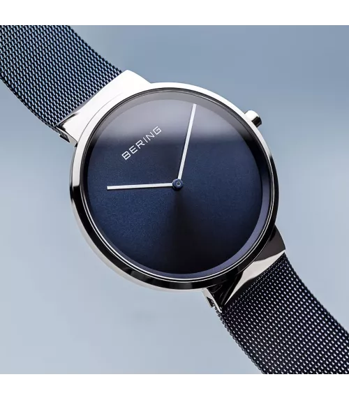 RELOJ BERING MINIMALISTA AZUL UNISEX 14539-307