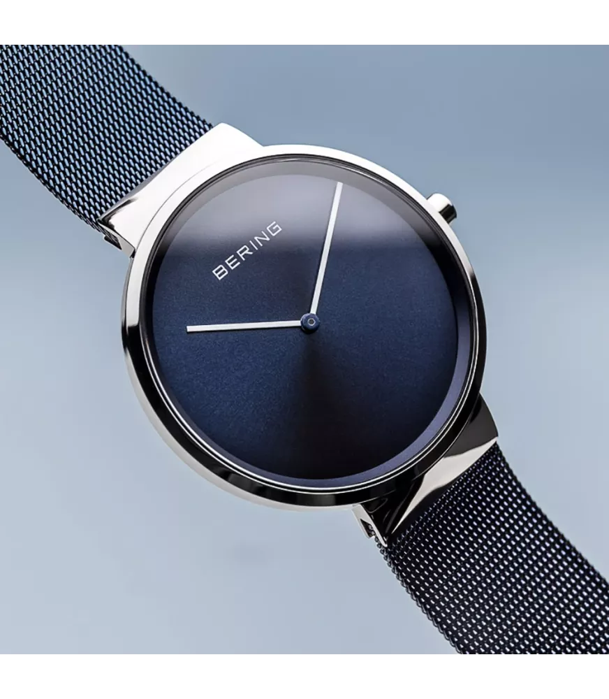 RELOJ BERING MINIMALISTA AZUL UNISEX 14539-307
