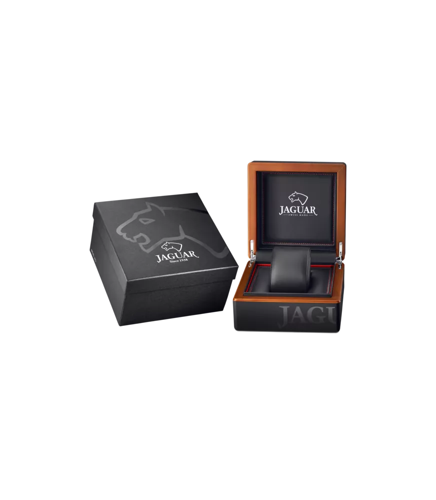 Reloj Jaguar Acamar Classique, hombre, cuarzo suizo ,analógico, 3 agujas y calendario.