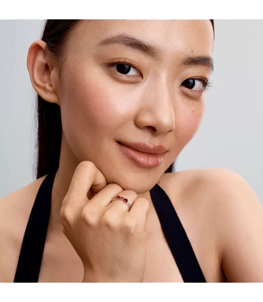 Anillo en plata de ley Lazo Princesa Blancanieves de Disney