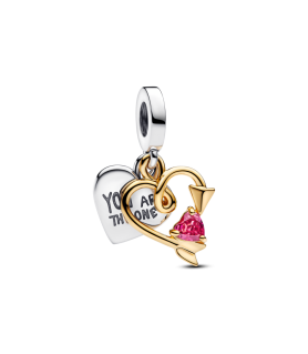 Charm Colgante Doble en...